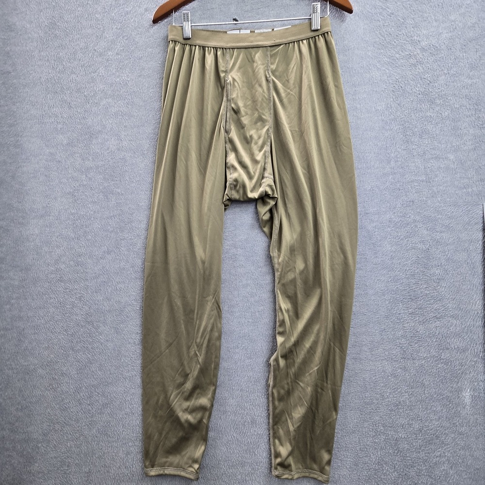 Milliken Men Pants M Olive Military Base Layer Lightweight Cold Weather Gen‎ III